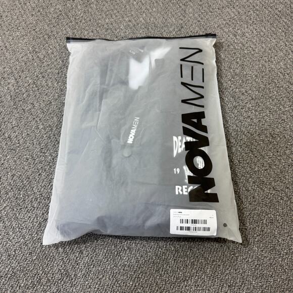 Death Row Records 1991 Jacket Size Large L Black Windbreaker LA HIP HOP Y2K Rap - Picture 12 of 13